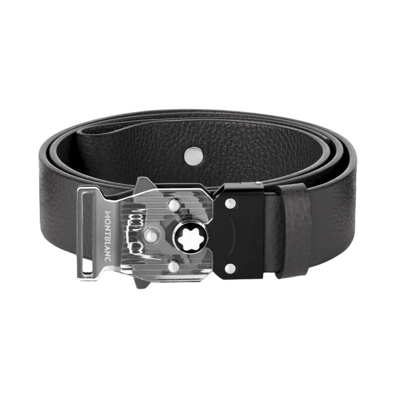 Montblanc M Lock 4810 Grainy Leather 35 mm Belt 131166