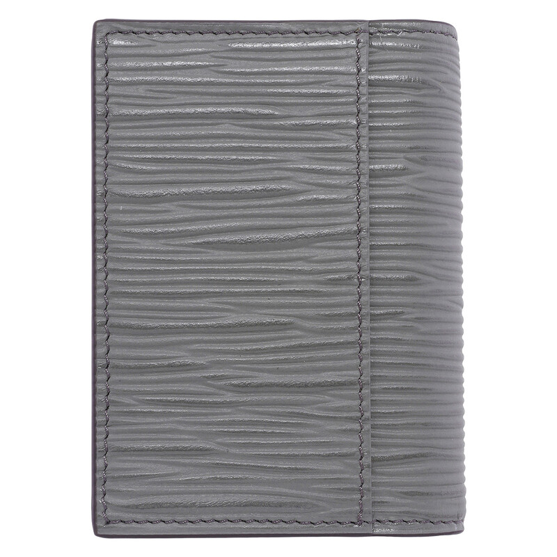 Montblanc Medium Grey 4810 Leather Card Holder 199351