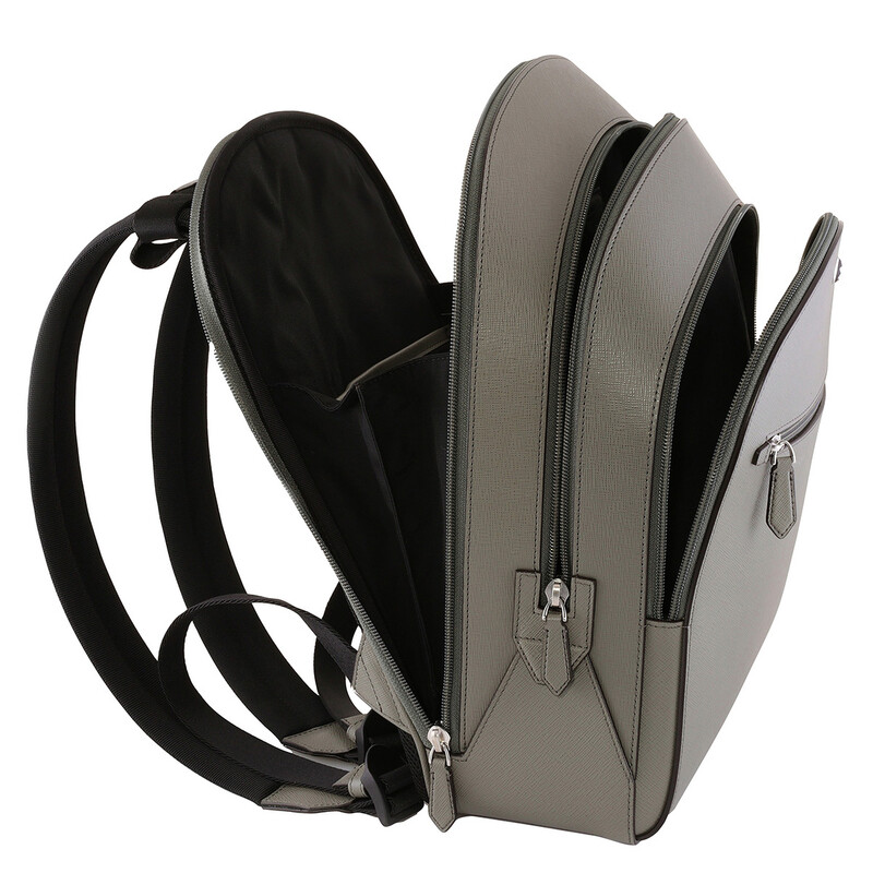 Montblanc Medium Grey Sartorial Medium Backpack 199360