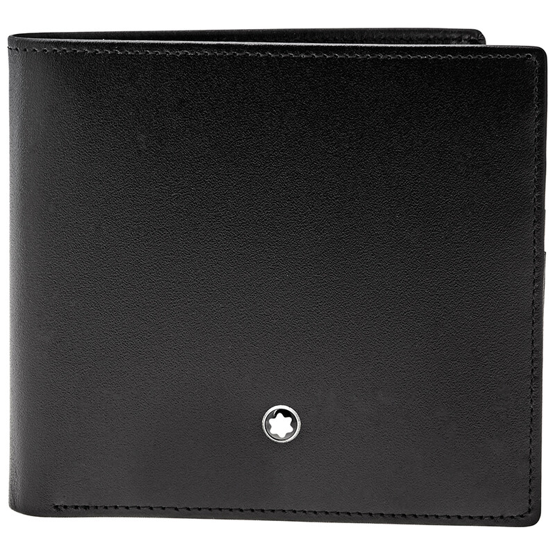 Montblanc Meisterstuck 8 CC Black Leather Wallet 7163 198310