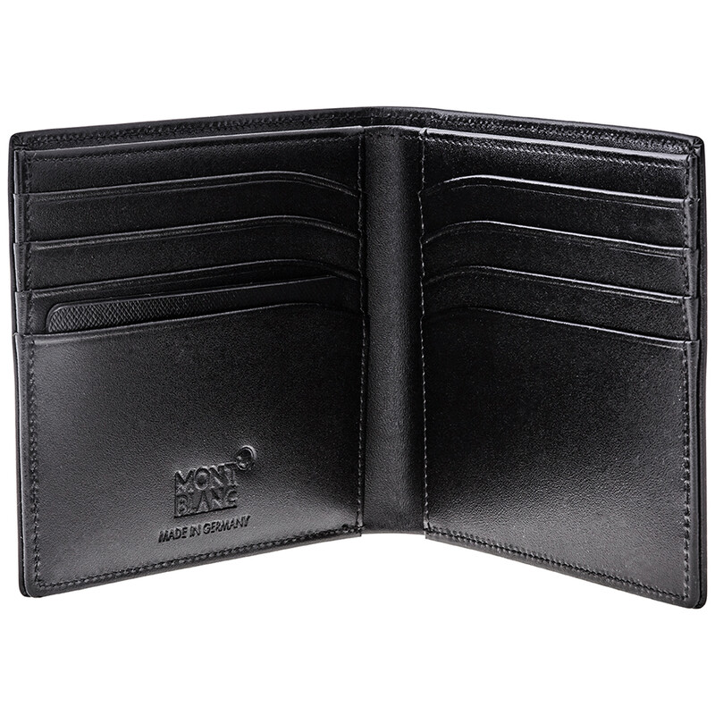 Montblanc Meisterstuck 8 CC Black Leather Wallet 7163 198310