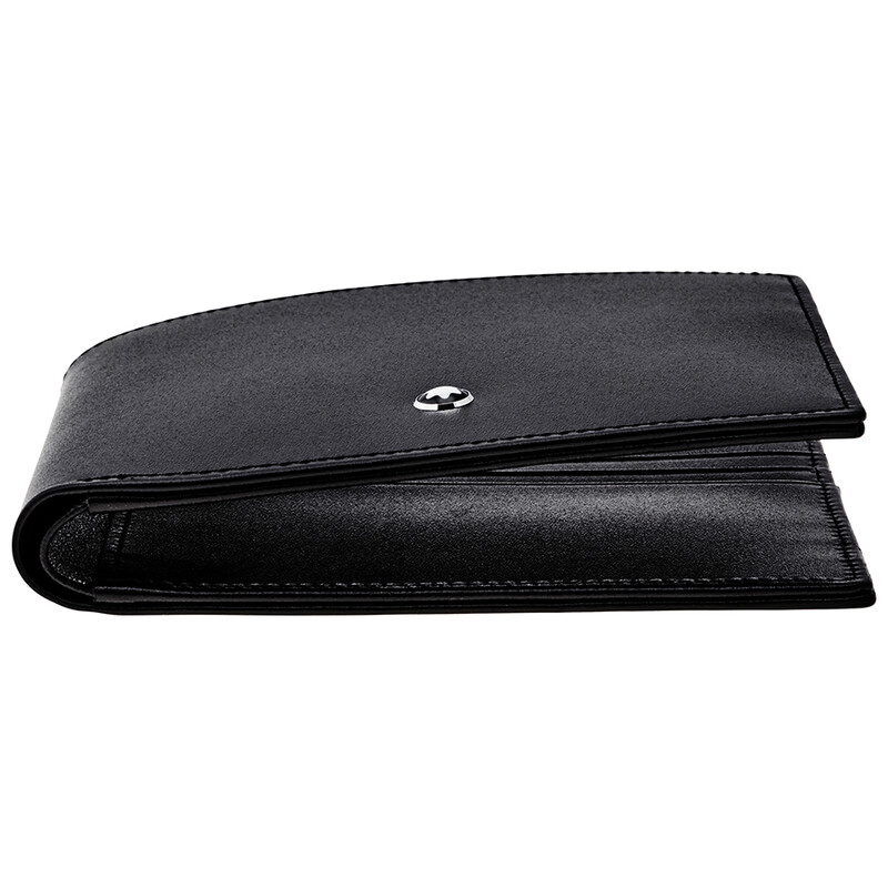 Montblanc Meisterstuck 8 CC Black Leather Wallet 7163 198310
