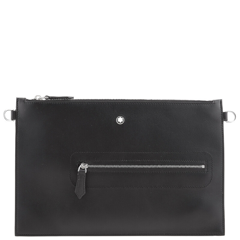 Montblanc Meisterstuck Black Leather Selection Soft Pouch 129698