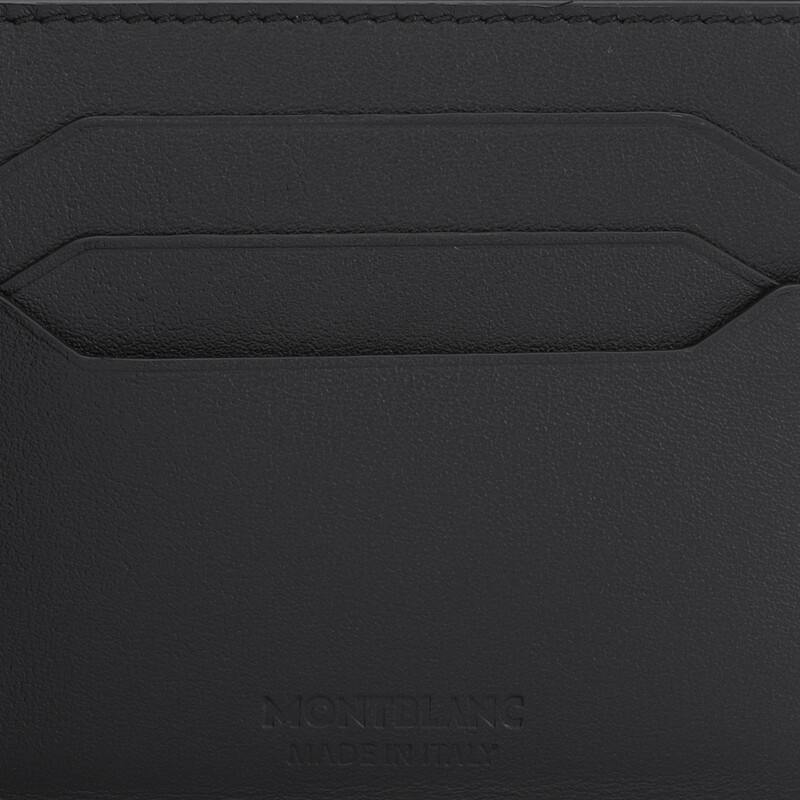 Montblanc Meisterstuck Black Leather Selection Soft Wallet 6cc