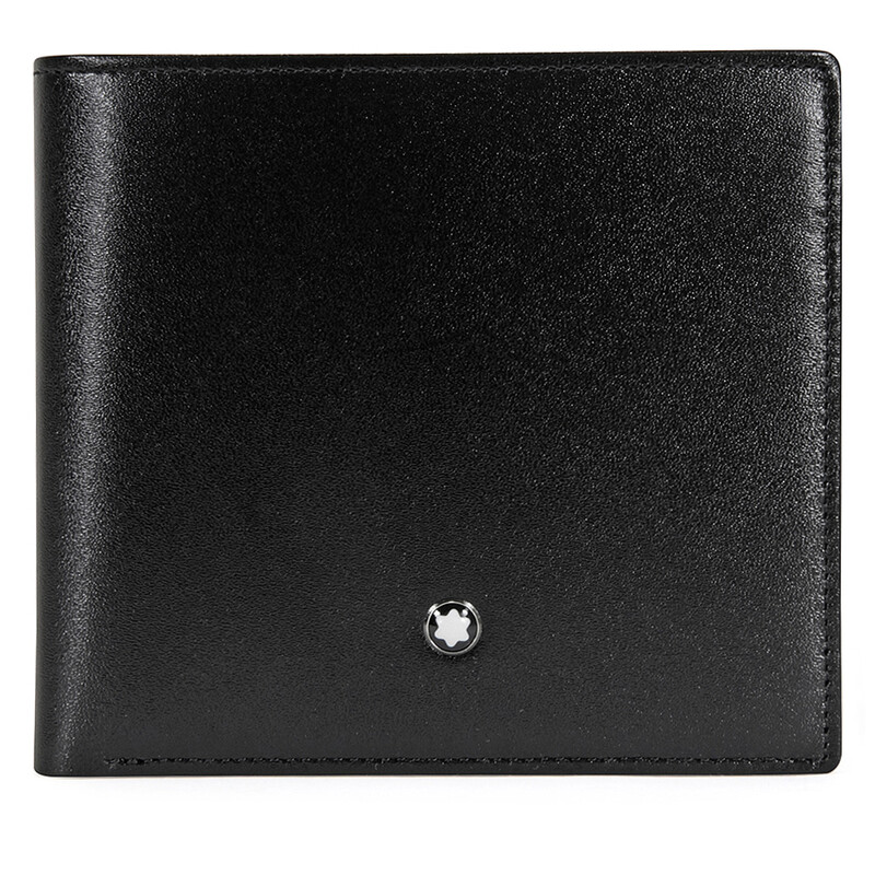 MONT BLANC オーガナイザー ブラック レザー Montblanc Black Leather Card Holder 6CC – New With Box & Papers