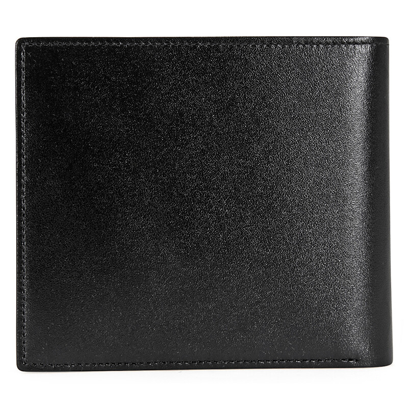 mon Montblanc Meisterstuck Black Leather Wallet 7164 198312