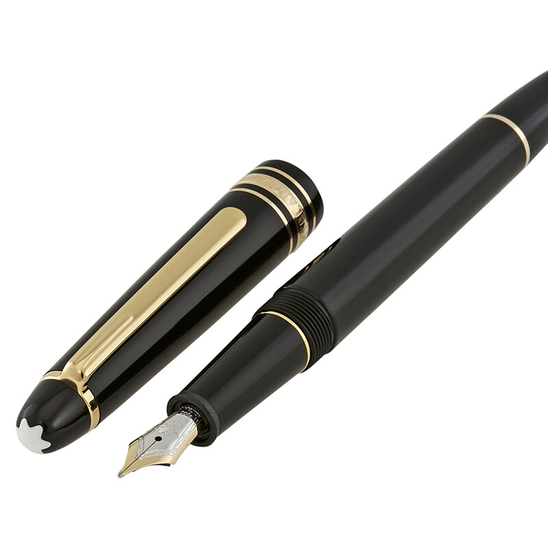 Montblanc Meisterstuck Classique 145 Fountain Pen- Black 132463