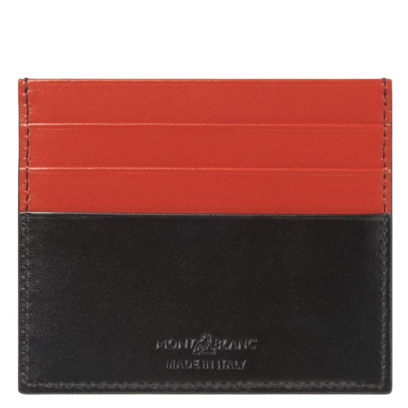 Montblanc Meisterstuck Leather Card Holder 198383 4062037803067