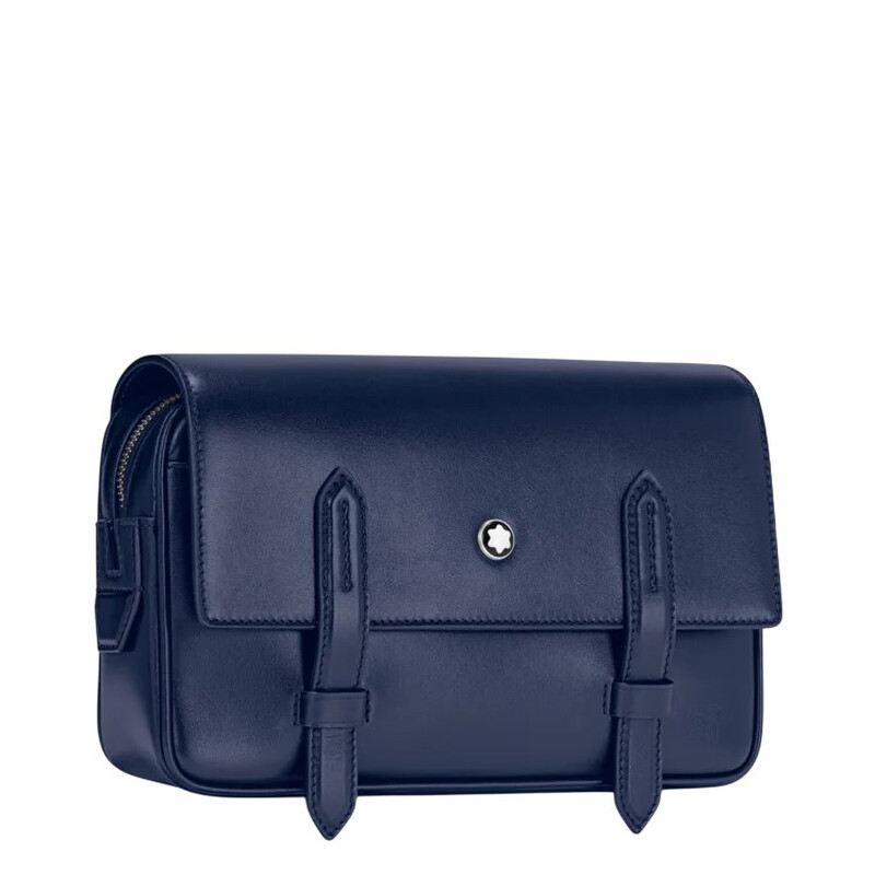 MONTBLANC メッセンジャーバッグ｜上質レザー×ナイロン・B5対応 美品