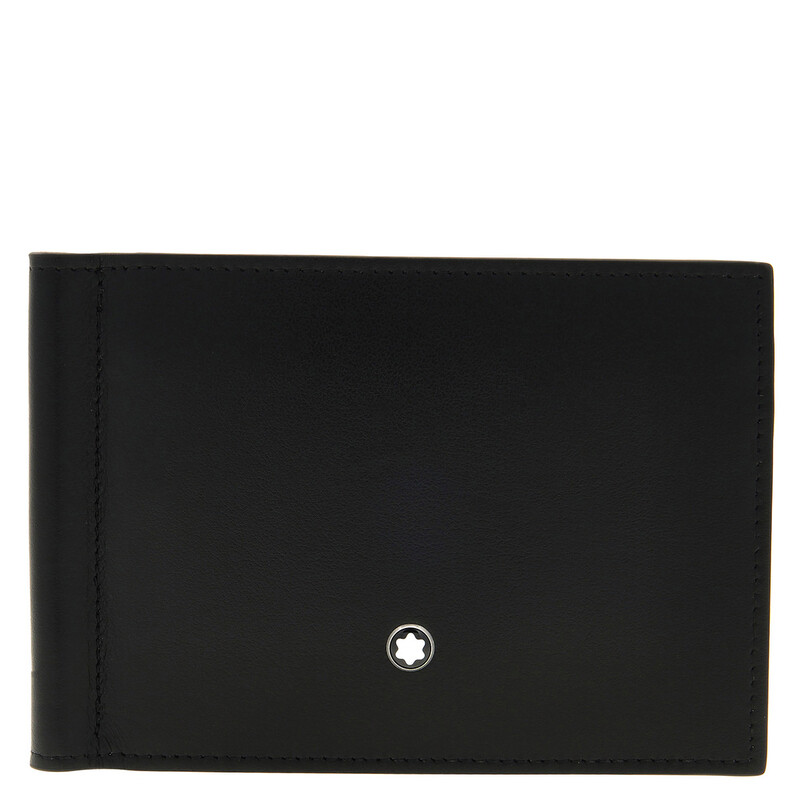 Montblanc Meisterstuck Leather Wallet With Money Clip 198313