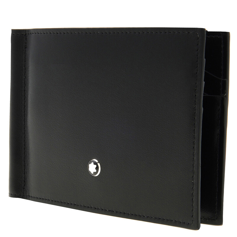 Montblanc Meisterstuck Leather Wallet With Money Clip 198313