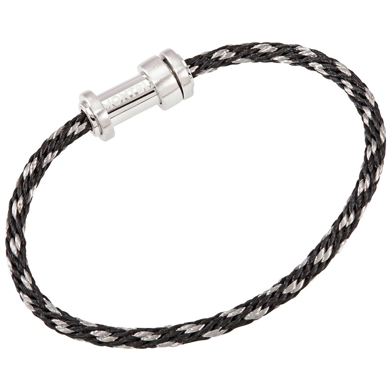 Montblanc Meisterstuck Men's Woven Bracelet- Size 68 11654768