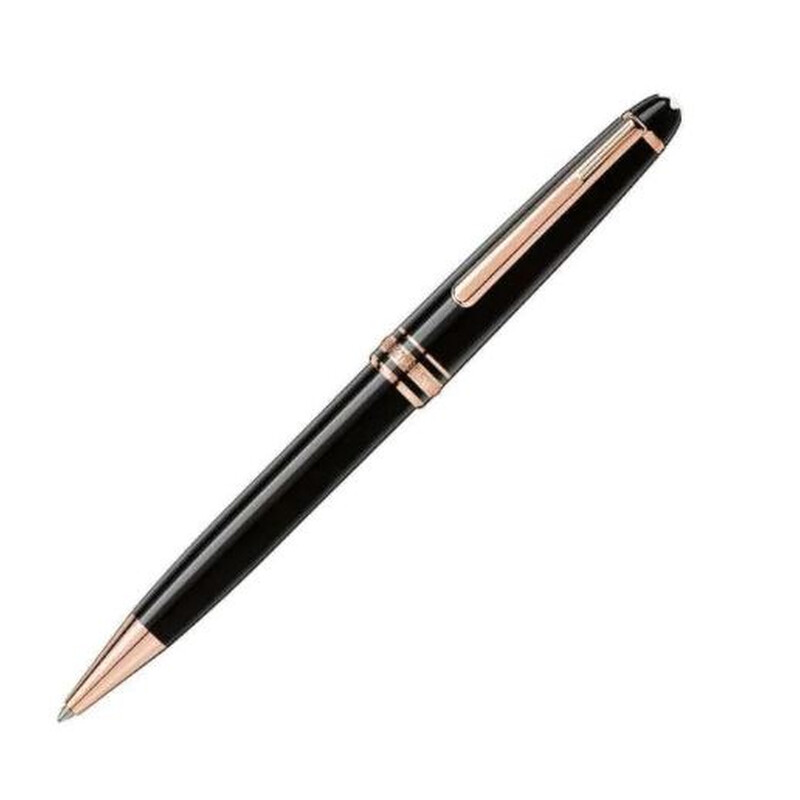 Montblanc Meisterstuck Rose Gold-Coated Ballpoint Pen 132488