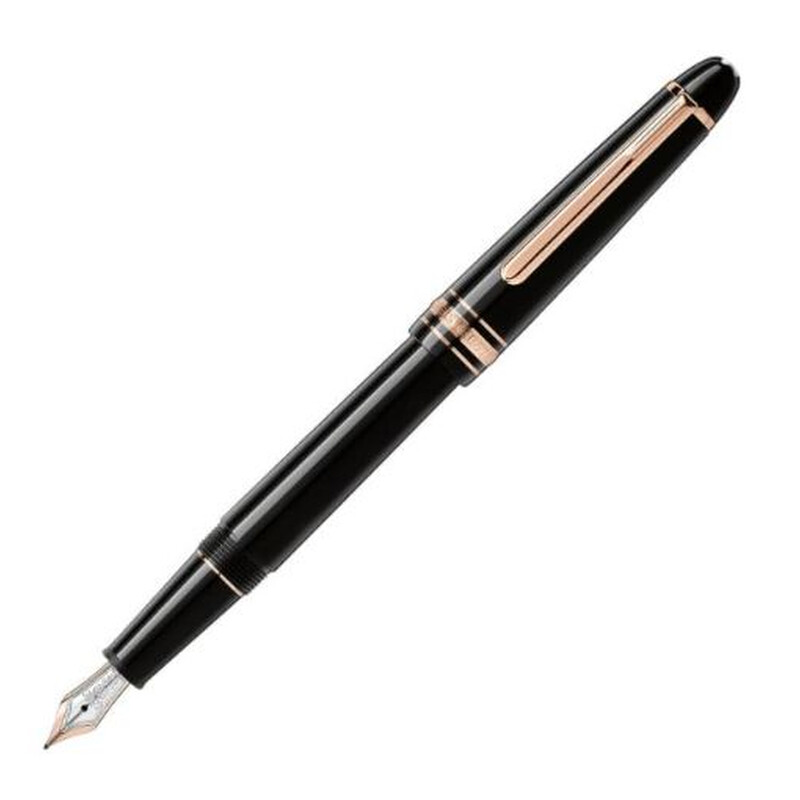 Montblanc Meisterstuck Rose Gold-Coated F Classique Fountain Pen