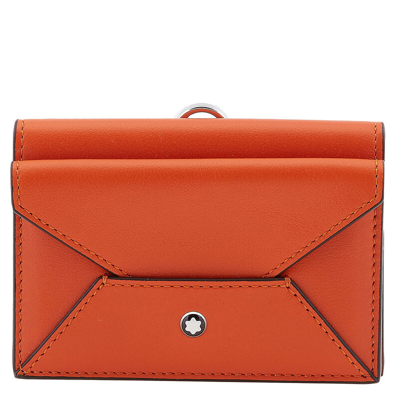 Montblanc Meisterstuck Selection Soft Card Holder - Spicy Orange
