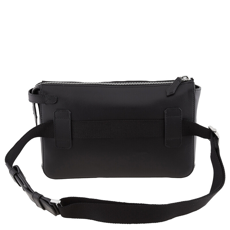 Montblanc Meisterstuck Selection Soft Leather Belt Bag In Black