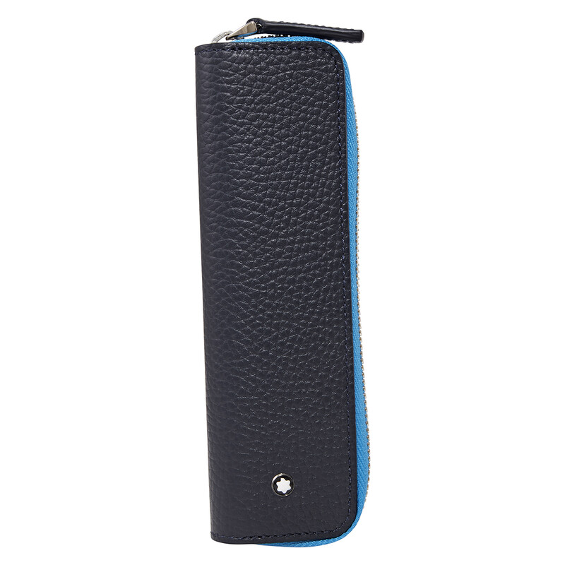 MONTBLANC ボールペン　黒 Montblanc Meisterstuck Soft Grain Pen Pouch 124131 4017941954541