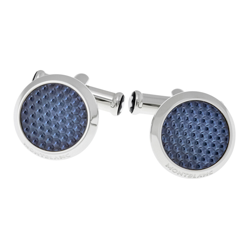 Montblanc Meisterstuck Stainless Steel Cufflinks 112904