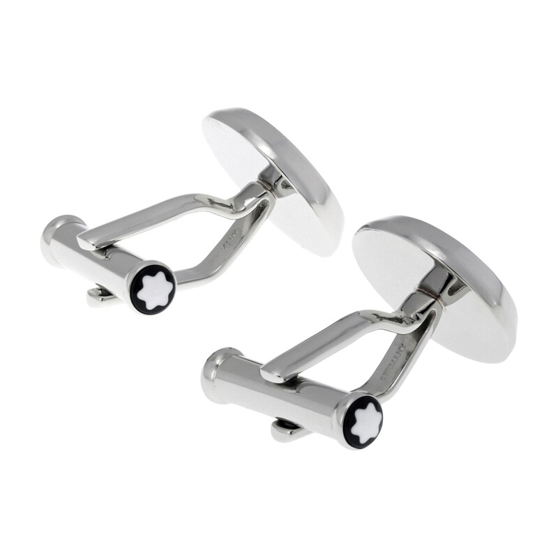 Montblanc Meisterstuck Stainless Steel Cufflinks 112904