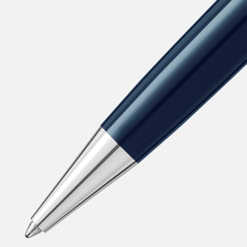 筆記具 Montblanc Meisterstuck Montblanc Meisterstuck Fountain Pen - Black - Platinum Trim - Legrand
