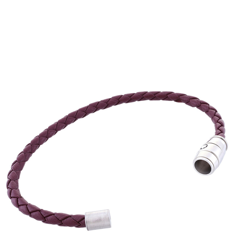 Montblanc Meisterstuck Woven Leather Bracelet, Size 68 13431368