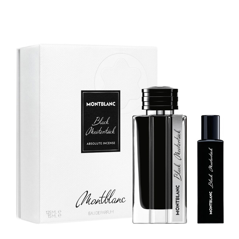 Montblanc Men's Black Meisterstuck 2pcs EDP Gift Set Fragrances 3386460151702