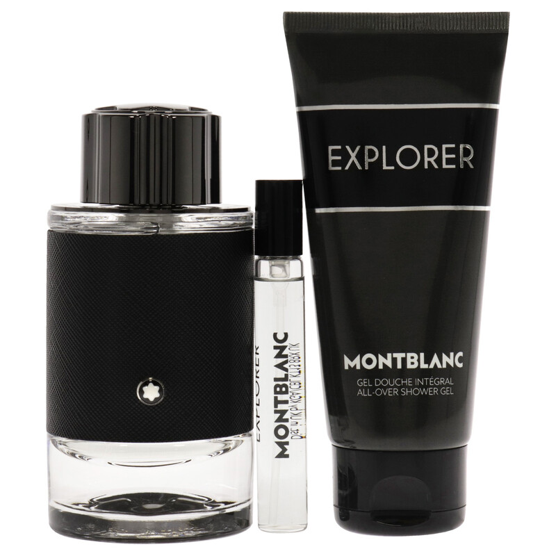 Montblanc Men's Explorer 3pcs EDP Gift Set Fragrances