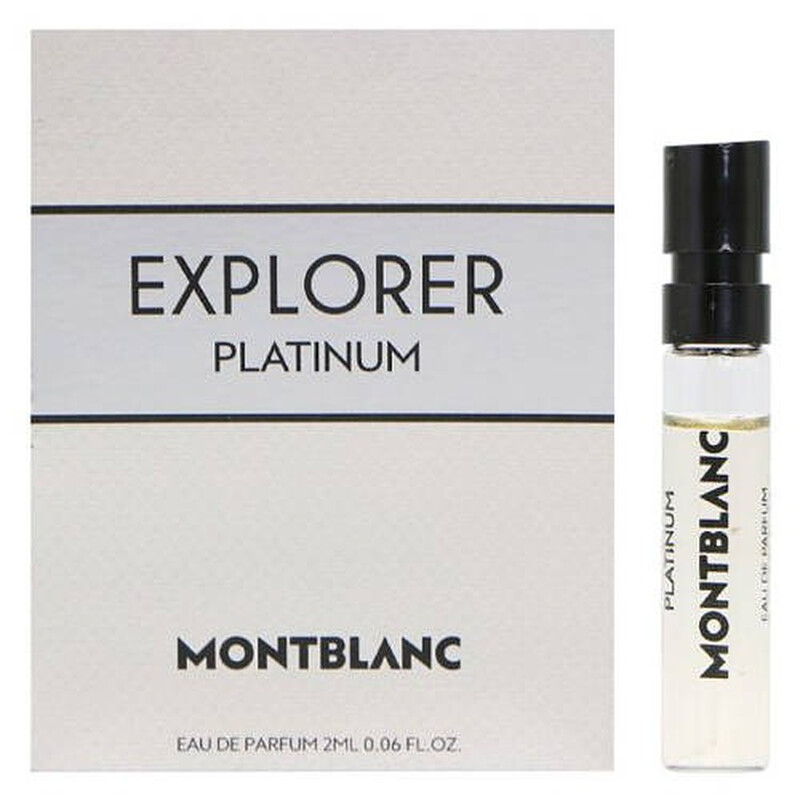 MontBlanc Men's Explorer Platinum EDP Spray 0.06 oz Fragrances 3386460135863