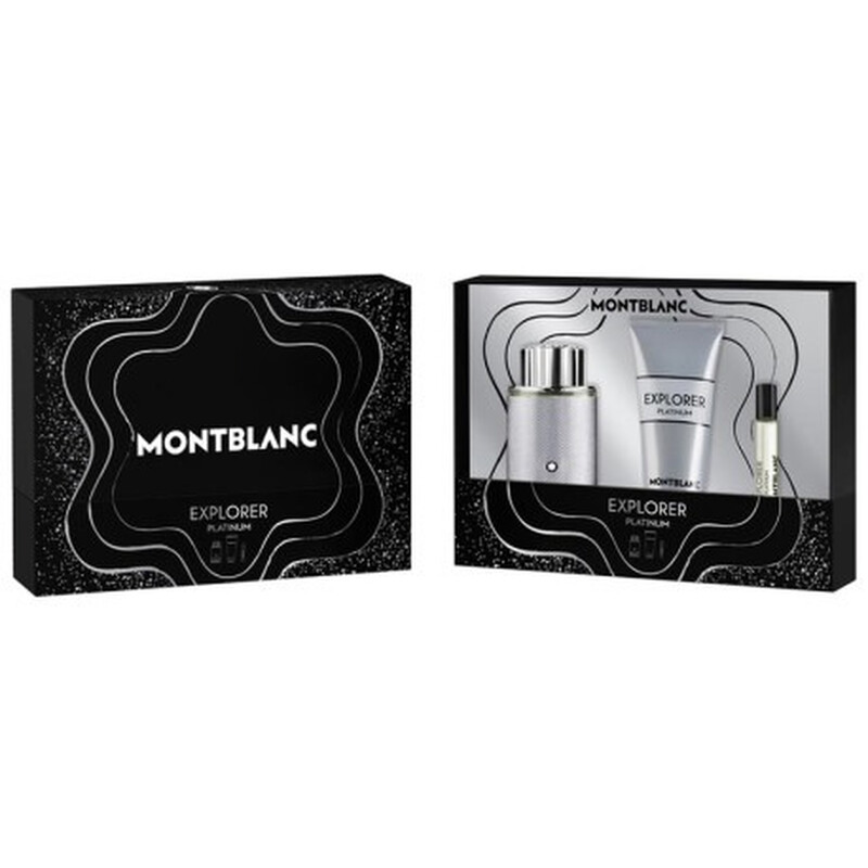 Montblanc Men's Explorer Platinum Gift Set Fragrances