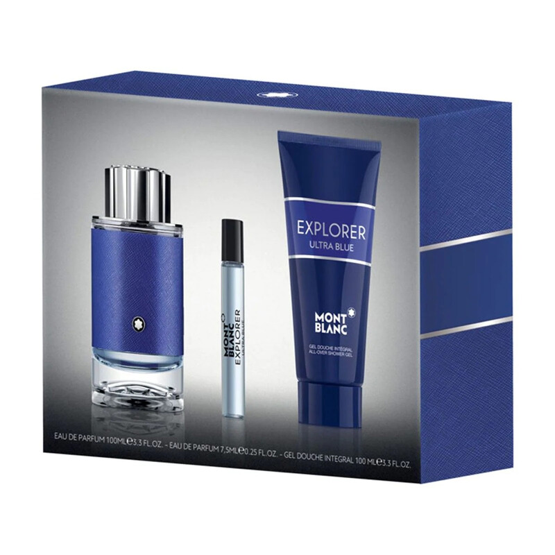 シャープコロンブス号 メモリアルセット Montblanc Men's Explorer Ultra Blue Gift Set Fragrances
