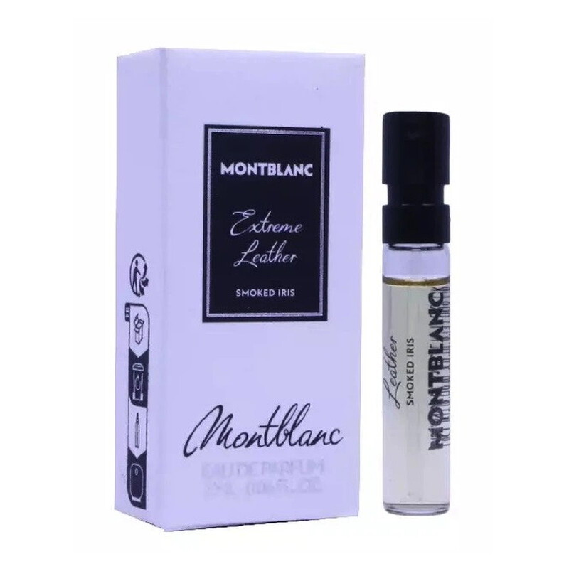 MontBlanc Men's Extreme Leather EDP Spray 0.06 oz Fragrances 3386460143356