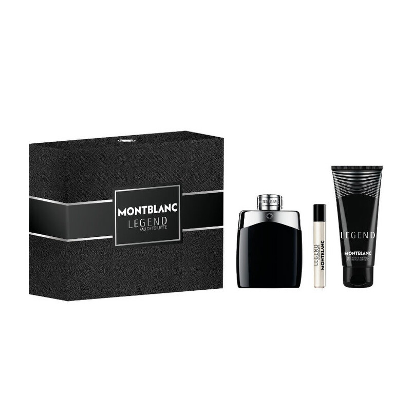Montblanc Men's Montblanc Legend 3pcs EDT Gift Set Fragrances