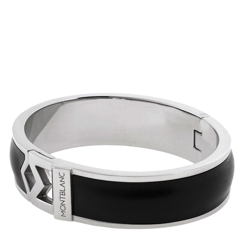 Montblanc MontBlanc M Logo Bracelet -Black MB131000 4062037113555