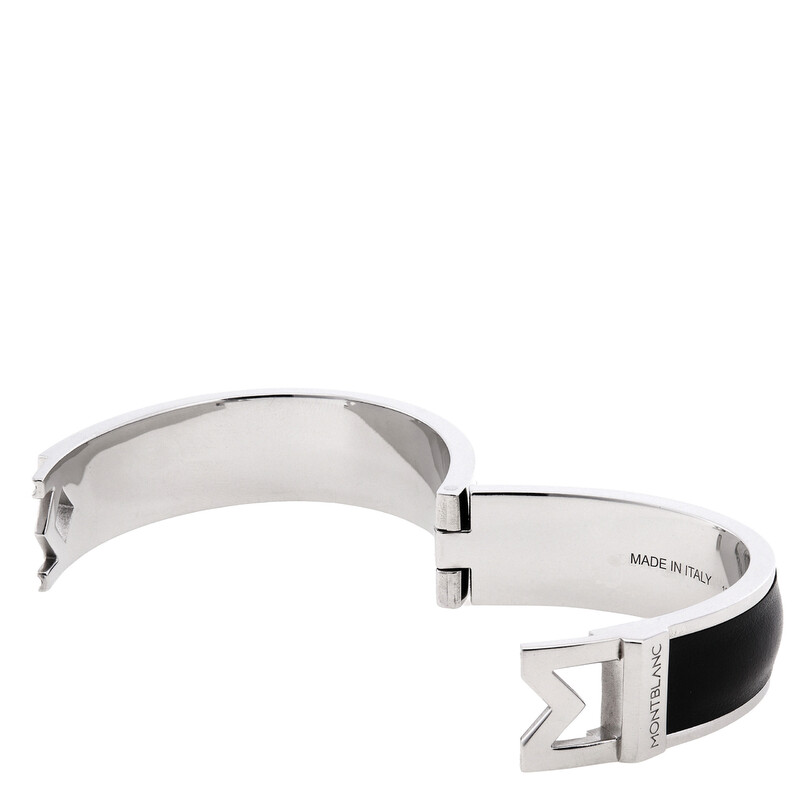 Montblanc MontBlanc M Logo Bracelet -Black MB131000 4062037113555