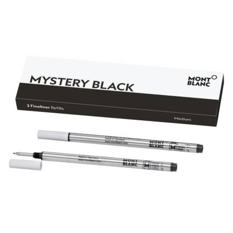 Montblanc Mystery Black 2 Fineliner Refills - Medium 128246