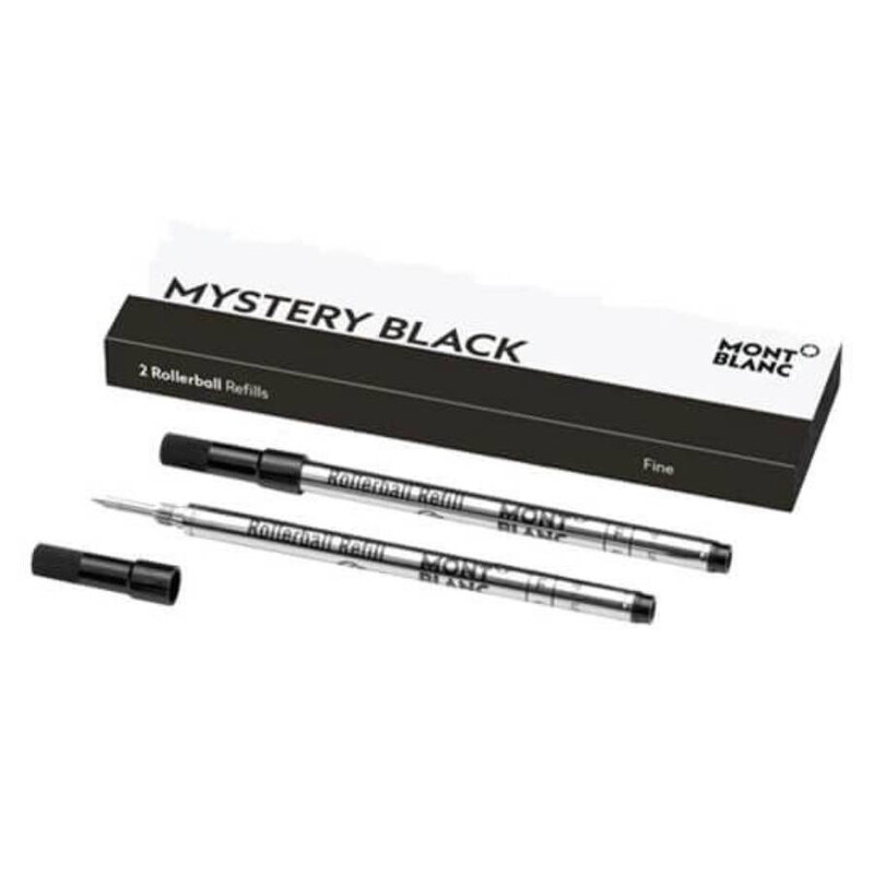 Montblanc Mystery Black 2 Rollerball Refills - Fine 128230 ...