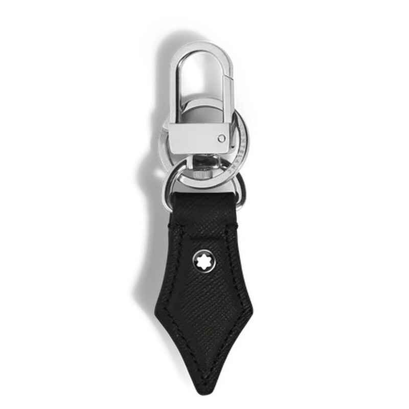Montblanc Nib Leather Key Holder 220357 4069153002862 - Jomashop