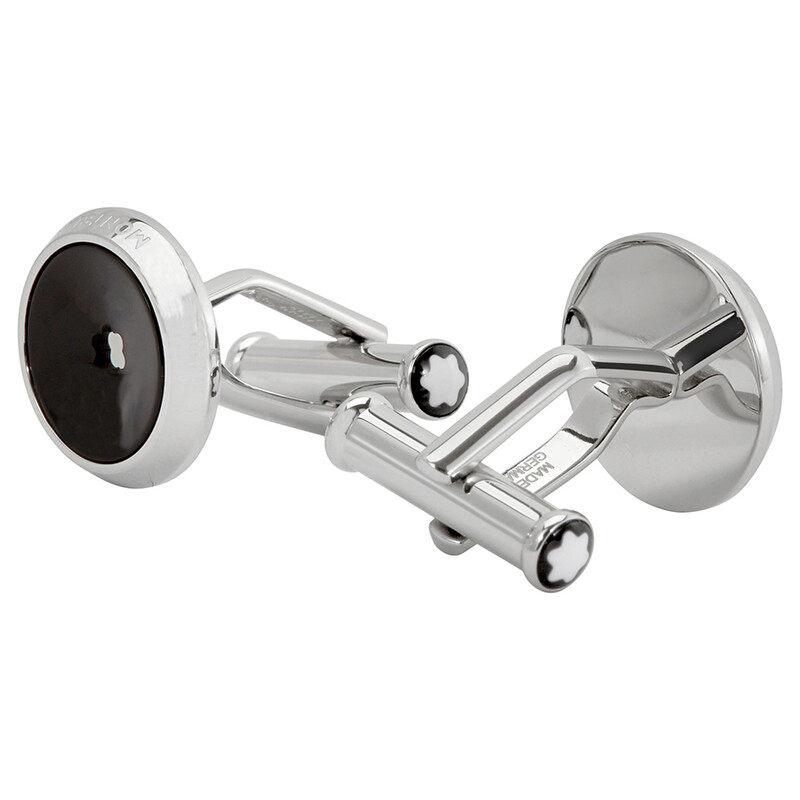 Montblanc Round Star Cufflinks 118607 4017941908964 - Jewelry