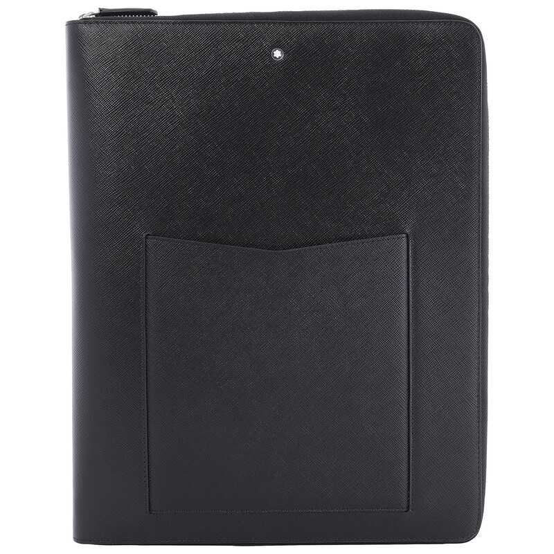 Montblanc Sartorial Black Leather Notepad Holder 128520