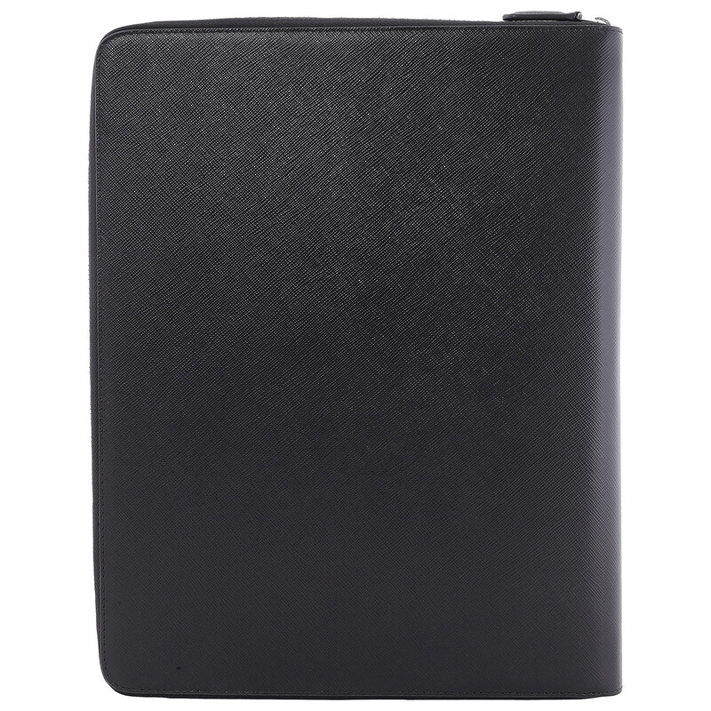 Montblanc Sartorial Black Leather Notepad Holder 128520