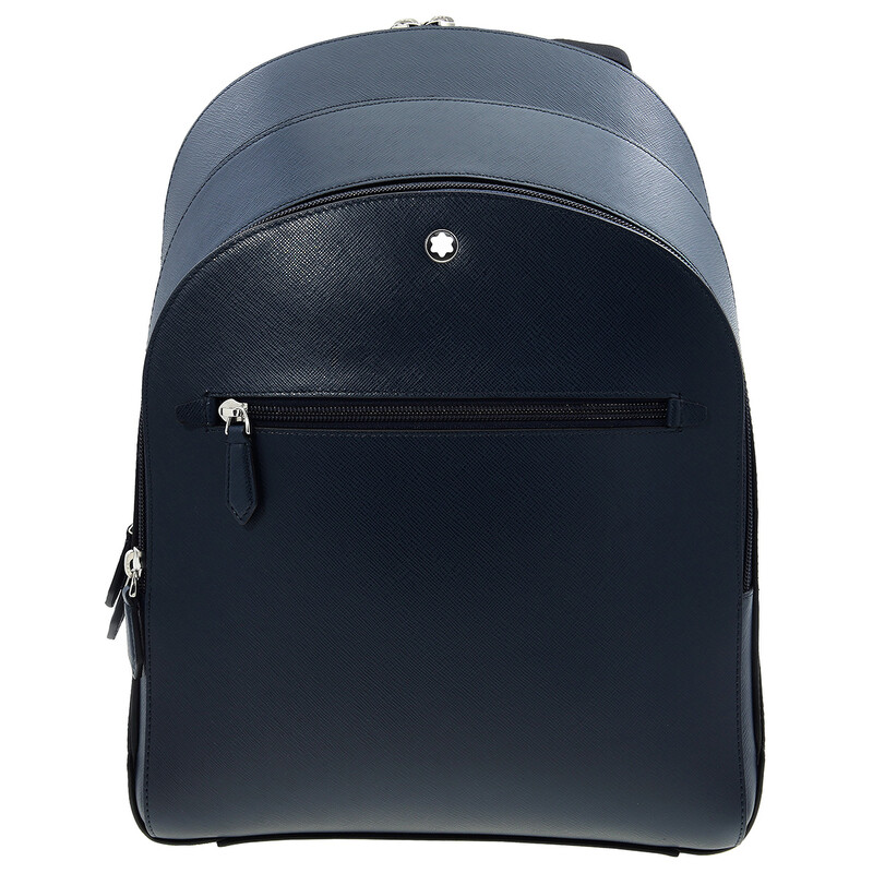 Montblanc Sartorial Ink Blue Medium Backpack 131716 4062037123646