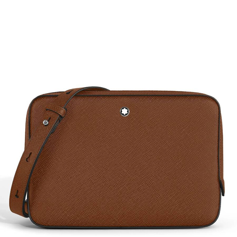 chillibag スモー ルボストン ブラウン Montblanc Sartorial Mini Leather Crossbody 220338 4069153002930