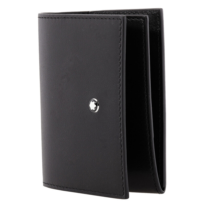 Montblanc Soft Trio Leather Card Holder 4cc 198121 4062037801476