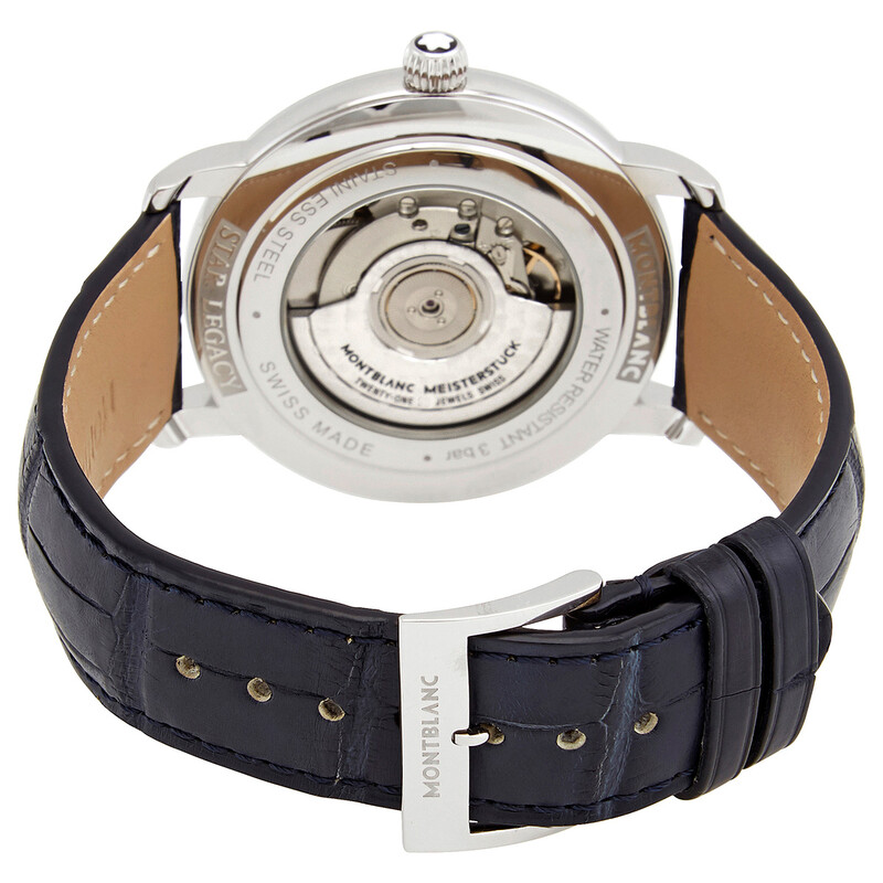 Montblanc Star Legacy Automatic Silvery White Dial Men's Watch