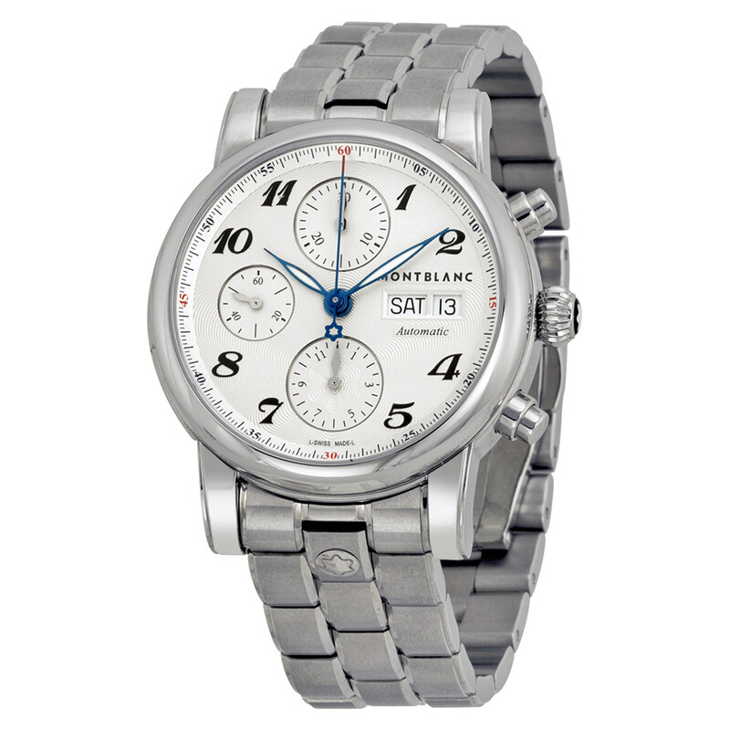 Montblanc Star Steel Collection Silver Dial Men's Watch
