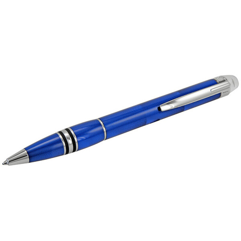 Montblanc Starwalker Ballpoint Cool Blue Pen 105760 4017941553454
