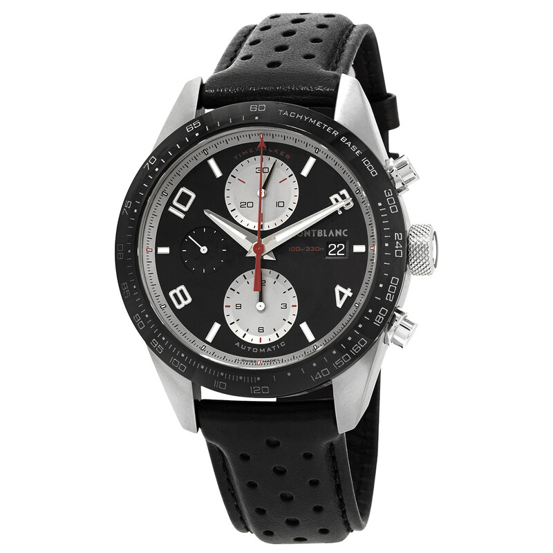 Montblanc Timewalker Chronograph Automatic Black Dial Men's Watch