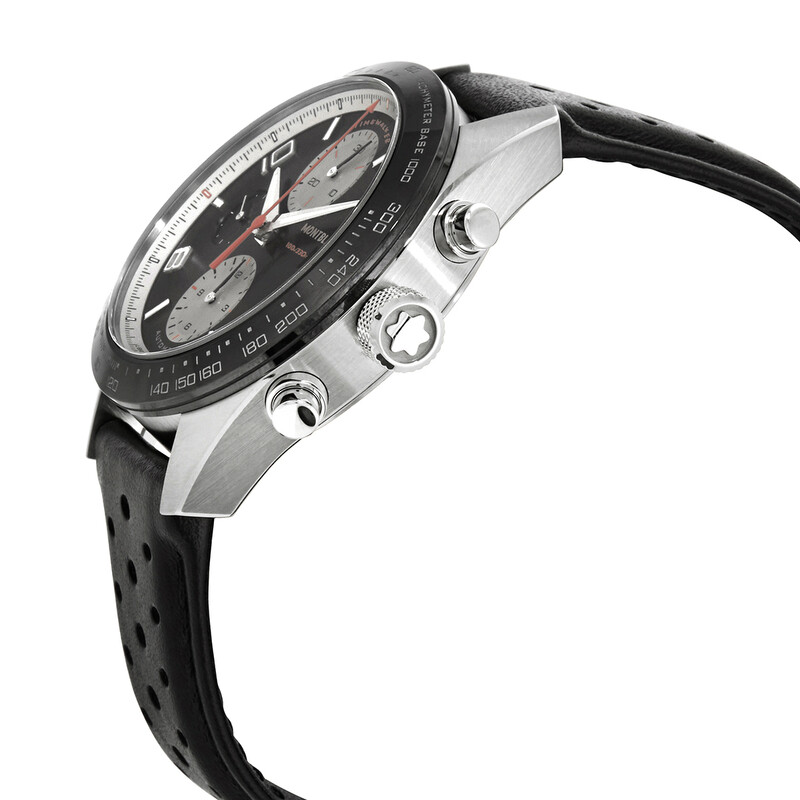 Yu.me Montblanc Timewalker Chronograph Automatic Black Dial Men's Watch