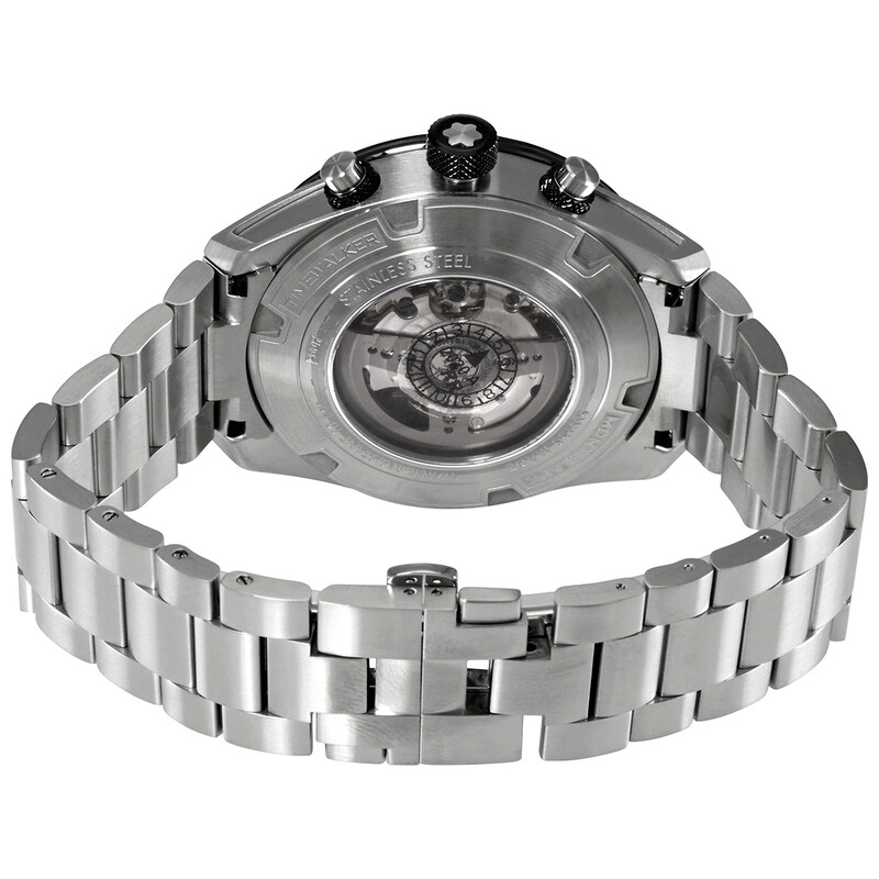 Montblanc TimeWalker Chronograph Automatic Cream Dial Men's Watch