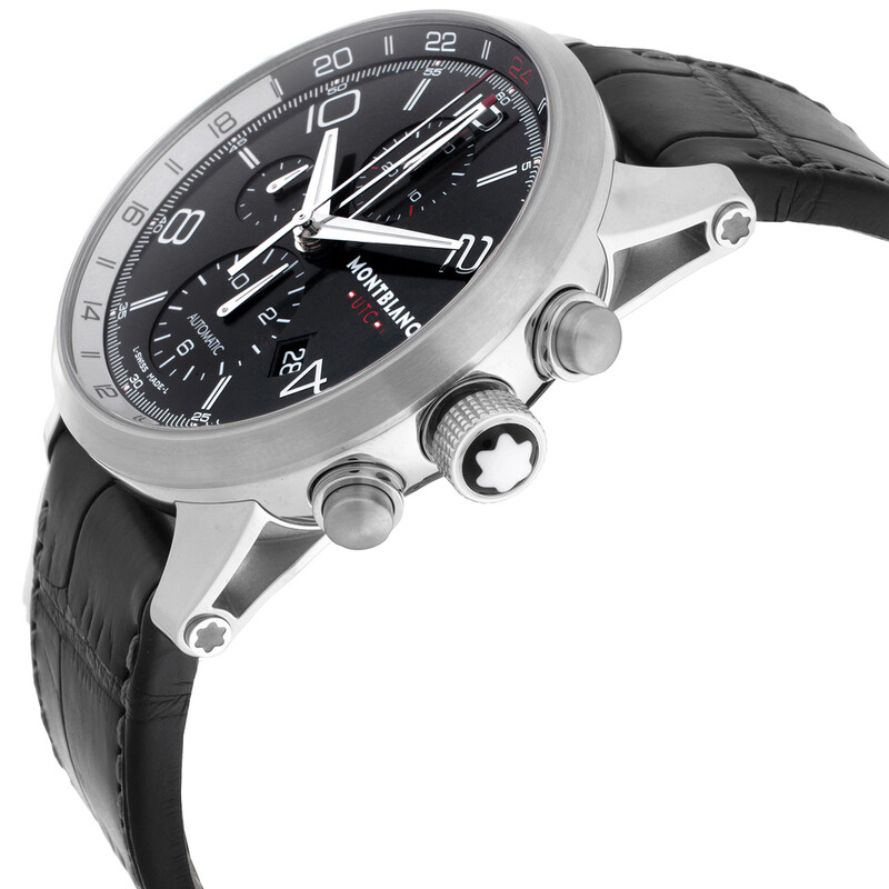 Montblanc Timewalker UTC Chronograph Automatic Black Dial Men's